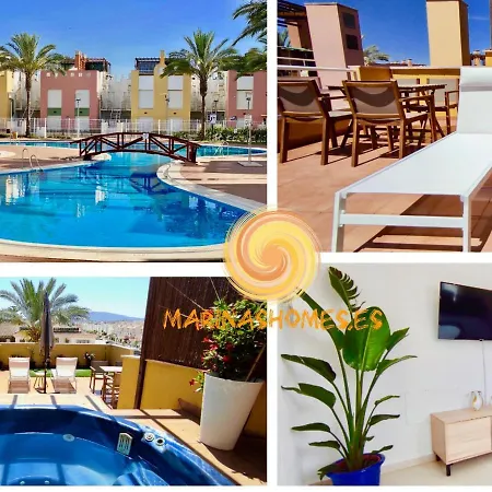 Agua Marinas - Tu ático con Jacuzzi Privado! Apartamento Vera Exterior foto